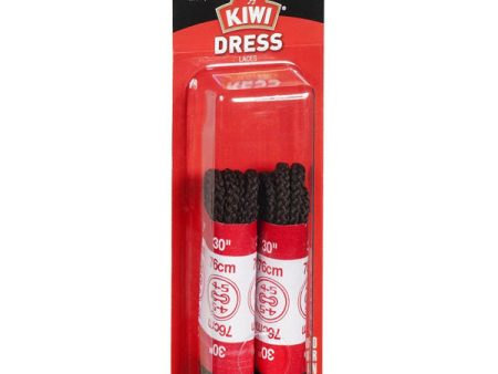 KIWI - Round Brown Casual Laces 30  - 2 Pair For Cheap