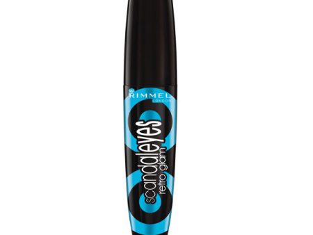 RIMMEL - Scandaleyes Retroglam Mascara Waterproof Black - 0.41 fl. oz. (12 ml) Online Sale