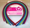 SCUNCI - Wavy Girl Headbands Assorted Colors - 6 Pack Online