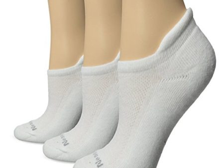 NO NONSENSE - Women s Soft and Breathable Cushioned No Show Sock with Back  - 3 Pairs Discount