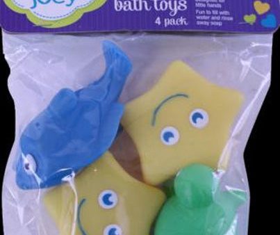 FRONTLINE - Baby Joey Bath Toys - 4 Toys Hot on Sale