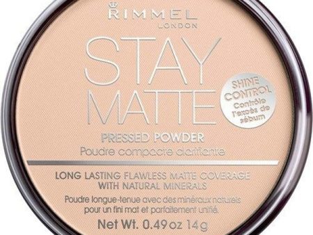 RIMMEL - Stay Matte Pressed Powder #011 Creamy Natural - 0.49 oz. (14 g) on Sale