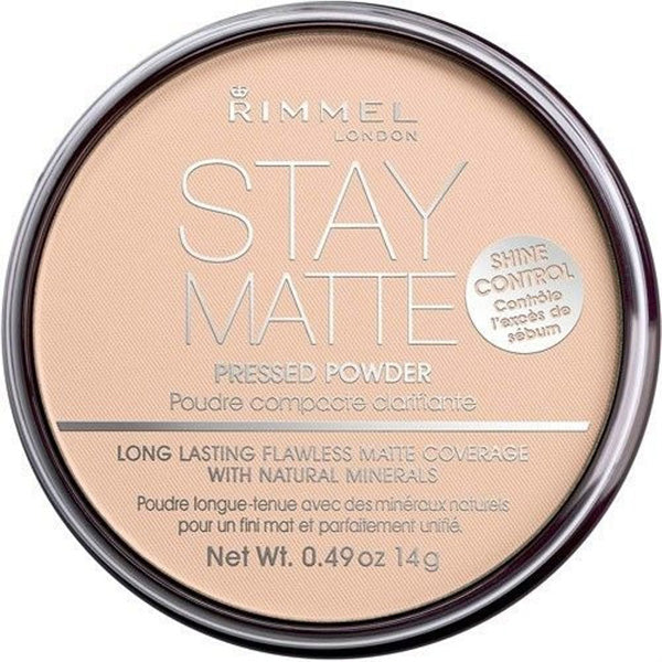 RIMMEL - Stay Matte Pressed Powder #011 Creamy Natural - 0.49 oz. (14 g) on Sale