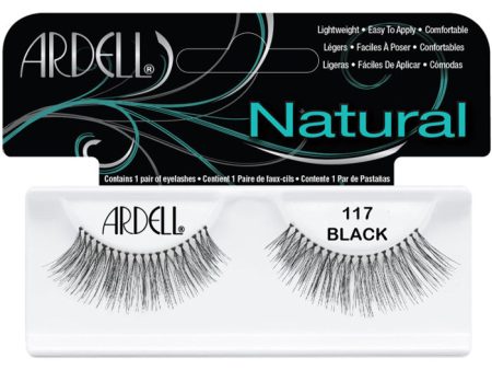 ARDELL - Natural Lashes #117 Black - 1 Pair of Lashes on Sale