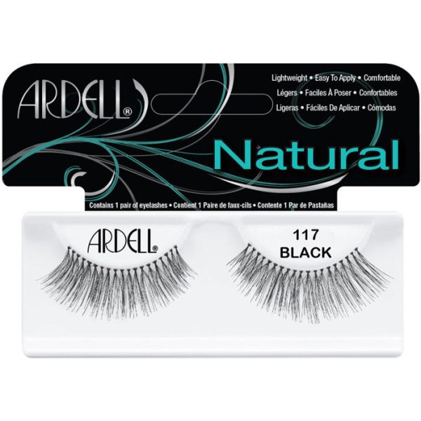 ARDELL - Natural Lashes #117 Black - 1 Pair of Lashes on Sale