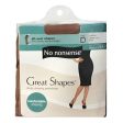 NO NONSENSE - Body Shaping Pantyhose Suntan Size D - 1 Pair Sale