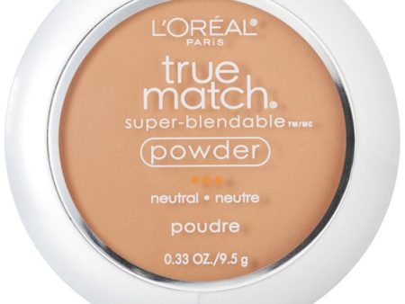 L OREAL - True Match Super-Blendable Powder N6 Honey Beige - 0.33 oz. (9.5 g) For Sale