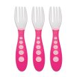 GERBER - Kiddy Cutlery Forks in Assorted Colors - 3 Forks Online