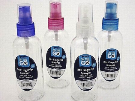 SPRAYCO - Clear Finger Tip Sprayer - 2 oz. (59 ml) Online now