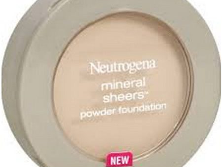 NEUTROGENA - Mineral Sheers Powder Foundation #20 Natural Ivory - 0.34 oz (9.6 g) Online Hot Sale