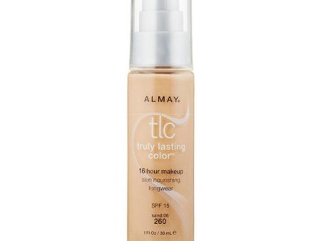 ALMAY - Truly Lasting Color Makeup #260 Sand 06 - 1 fl. oz. (30 ml) Online Hot Sale