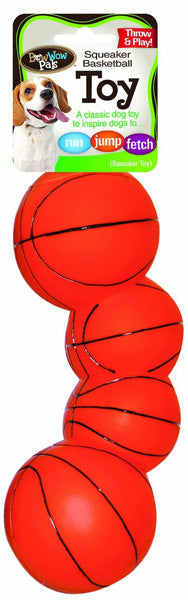 BOW WOW - Basketball Vinyl Squeaky Dog Toy - 1 Toy on Sale