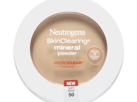 NEUTROGENA - Mineral Sheers Powder Foundation #50 Soft Beige - 0.34 oz (9.6 g) Fashion