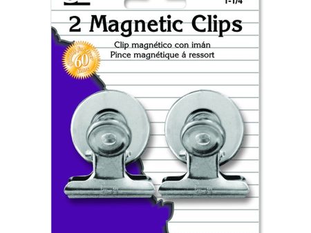 CHARLES LEONARD - Magnetic Spring Clips - 2 Clips Hot on Sale