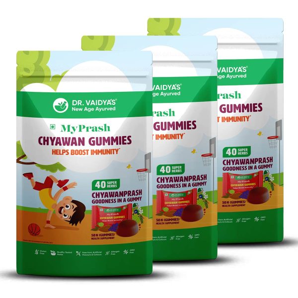 Chyawan Gummies: The Goodness Of 40 Chyawanprash Herbs In Tasty Gummies - Dr Vaidya s Hot on Sale