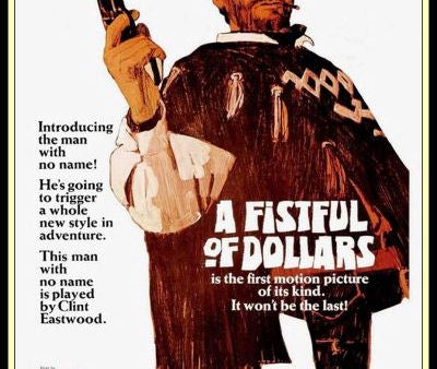 A Fistful of Dollars FRIDGE MAGNET 6 x 8 Magnetic Movie Poster Online Sale