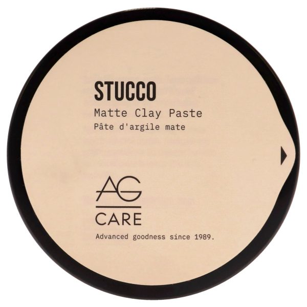 Stucco Matte Clay Paste by AG Hair Cosmetics for Unisex - 2.5 oz Paste Online