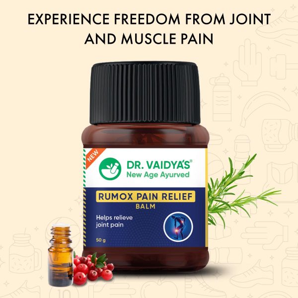 Rumox Pain Relief Balm: For Joint Pain, Stiffness, & Muscle Soreness - Dr Vaidya s Supply