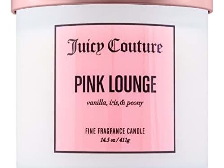 JUICY COUTURE PINK LOUNGE by , CANDLE 14.5 OZ Supply