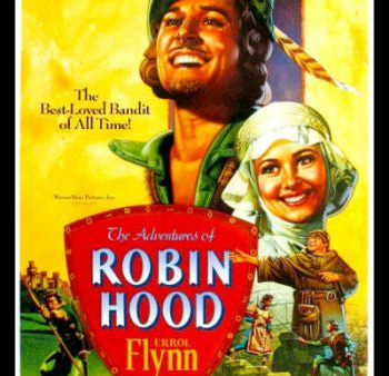 Adventures of Robin Hood FRIDGE MAGNET 6x8 Errol Flynn Movie Poster Fashion