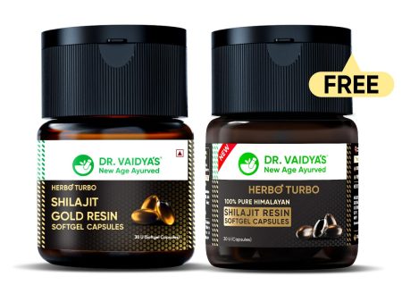 Dr. Vaidya s Shilajit Resin Softgel Combo For Cheap