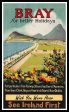 Bray Ireland Vintage Travel Poster Fridge Magnet 6x8 Large on Sale