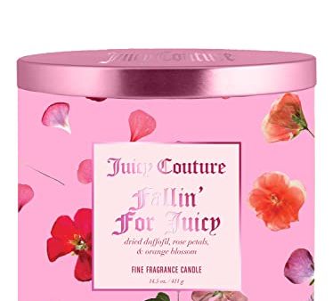 JUICY COUTURE FALLIN  FOR JUICY by , CANDLE 14.5 OZ For Discount