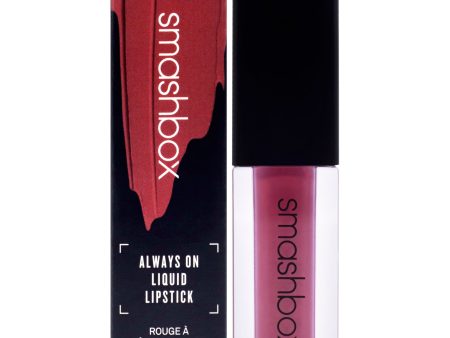 Always On Liquid Lipstick - Big Spender by SmashBox for Women - 0.13 oz Lipstick Hot on Sale