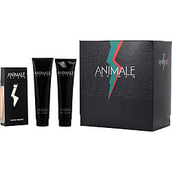 ANIMALE by Animale Parfums , EDT SPRAY 3.3 OZ & AFTERSHAVE BALM 3.4 OZ & BODY WASH 3.4 OZ Online now