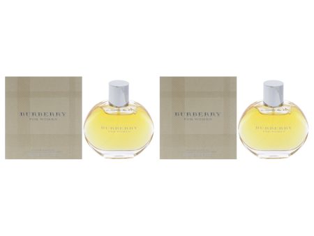 Burberry by Burberry for Women - 3.3 oz EDP Spray - Pack of 2 Discount