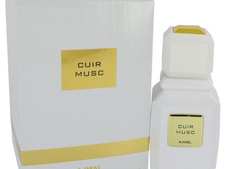 Ajmal Cuir Musc 3.4 oz Eau De Parfum Spray Unisex For Discount