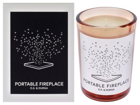 Portable Fireplace by DS & Durga for Unisex - 7 oz Candle Online Hot Sale