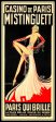 Casino de Paris Vintage French Burlesque Poster Fridge Magnet 8x17 Large Discount