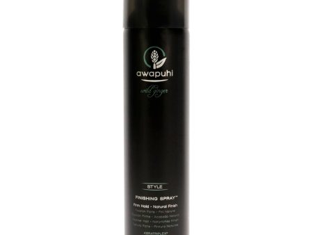 Awapuhi Wild Ginger Finishing Spray by Paul Mitchell for Unisex - 9.1 oz Hair Spray on Sale