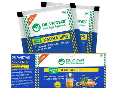 Kadha Sips: Ayurvedic Kadha for Cough & Cold Online now