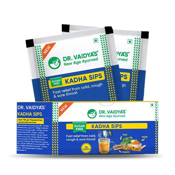 Kadha Sips: Ayurvedic Kadha for Cough & Cold Online now