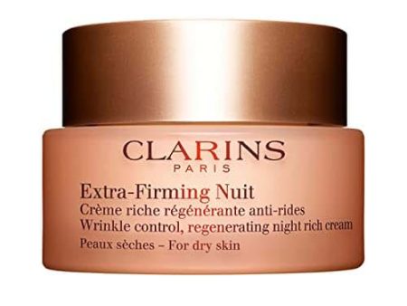 CLARINS EXTRA-FIRMING NIGHT CREAM FOR DRY SKIN 1.7 OZ Hot on Sale