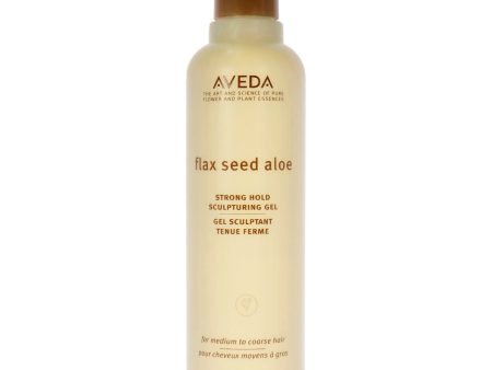 Flax Seed Aloe Strong Hold Sculpting Gel by Aveda for Unisex - 8.5 oz Gel Online Sale