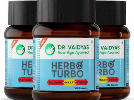 Dr. Vaidya s Herbo24Turbo - Pack of 3 Online now