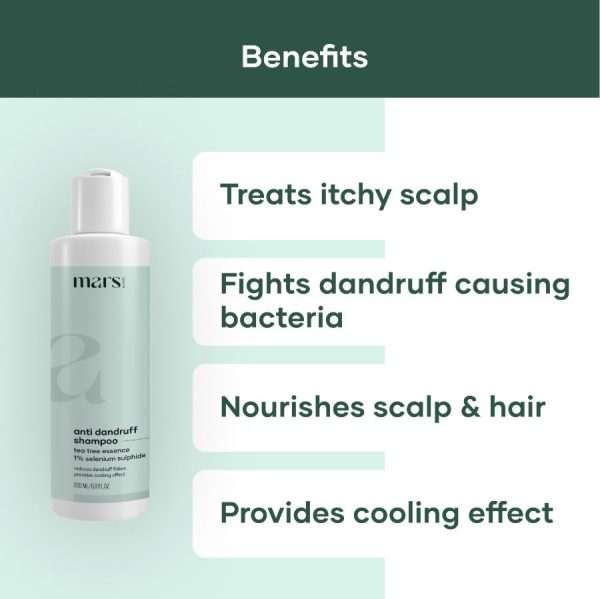 Mars Anti-Dandruff Shampoo With Aloe Vera & Menthol Online now