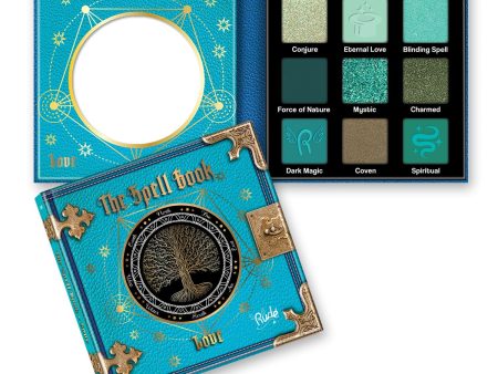 RUDE The Spell Book Smooth and Blendable Eyeshadow Palette (Love) Fashion