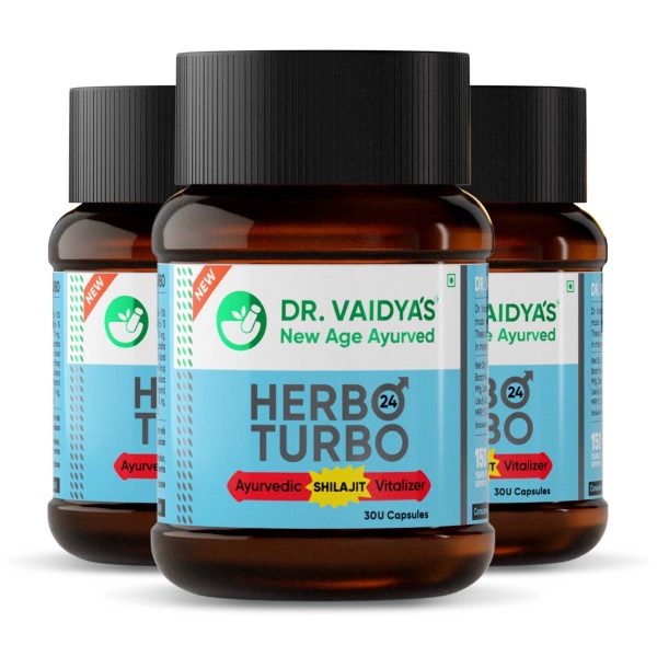 Herbo 24 Turbo Capsules: Ayurvedic Male Power Booster - Dr Vaidya s Fashion