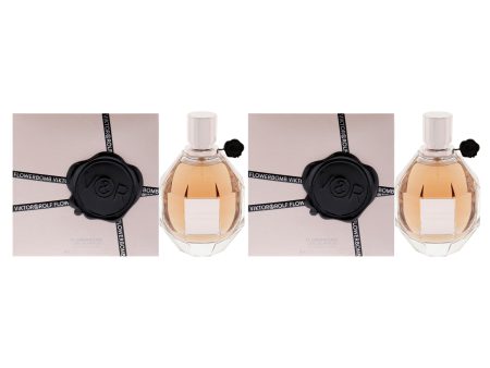 Flowerbomb by Viktor and Rolf for Women - 3.4 oz EDP Spray - Pack of 2 on Sale