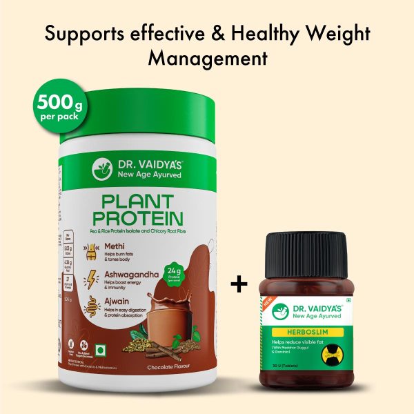 Buy Plant Protein & Get Herboslim FREE For Discount