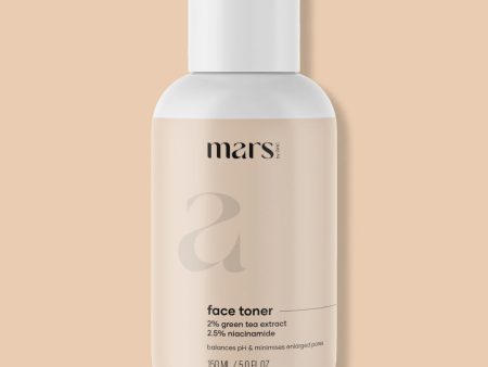 Mars 2% Natural Green Tea Face Toner Hot on Sale