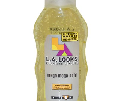 Mega Mega Hold Styling Gel by L.A. Looks for Unisex - 20 oz Gel on Sale