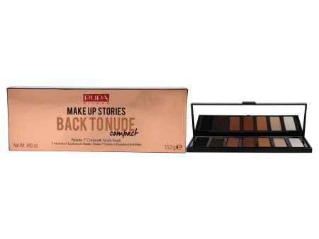 Make Up Stories Compact Palette - 001 Back To Nude by Pupa Milano for Women - 0.469 oz Eye Shadow For Cheap