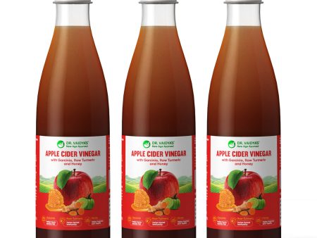 First-Ever Ayurvedic Apple Cider Vinegar With Garcinia, Raw Turmeric & Honey by Dr. Vaidya’s (ACV juice ) Online