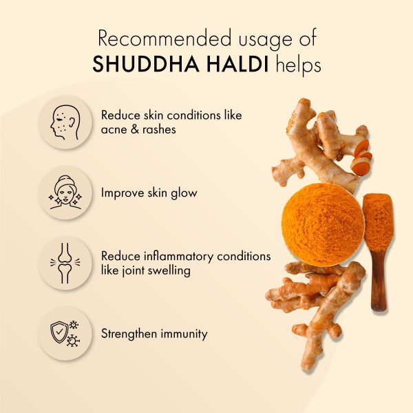 Shuddha Haldi Tablets: Most Effective Anti-Allergic & Skin Rejuvenator Hot on Sale