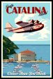 Santa Catalina Island California Travel Poster Fridge Magnet 6x8 Large For Cheap